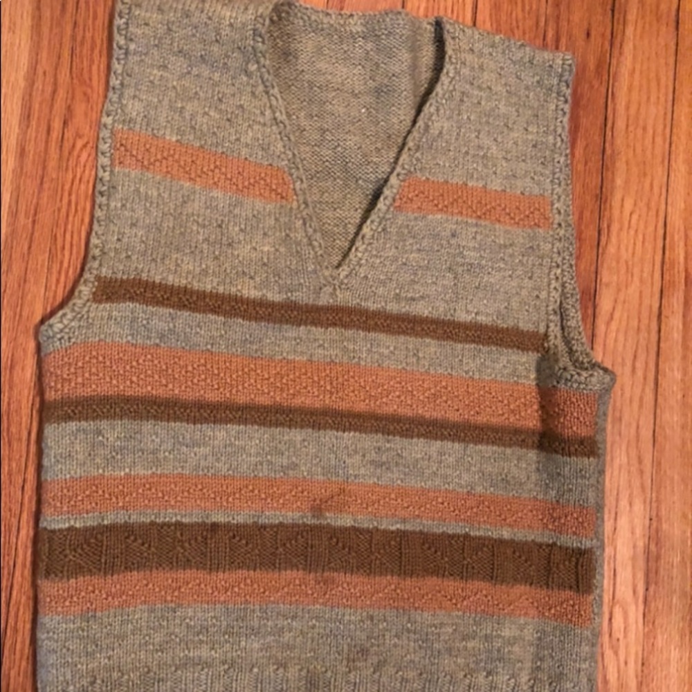 Handmade wool sweater